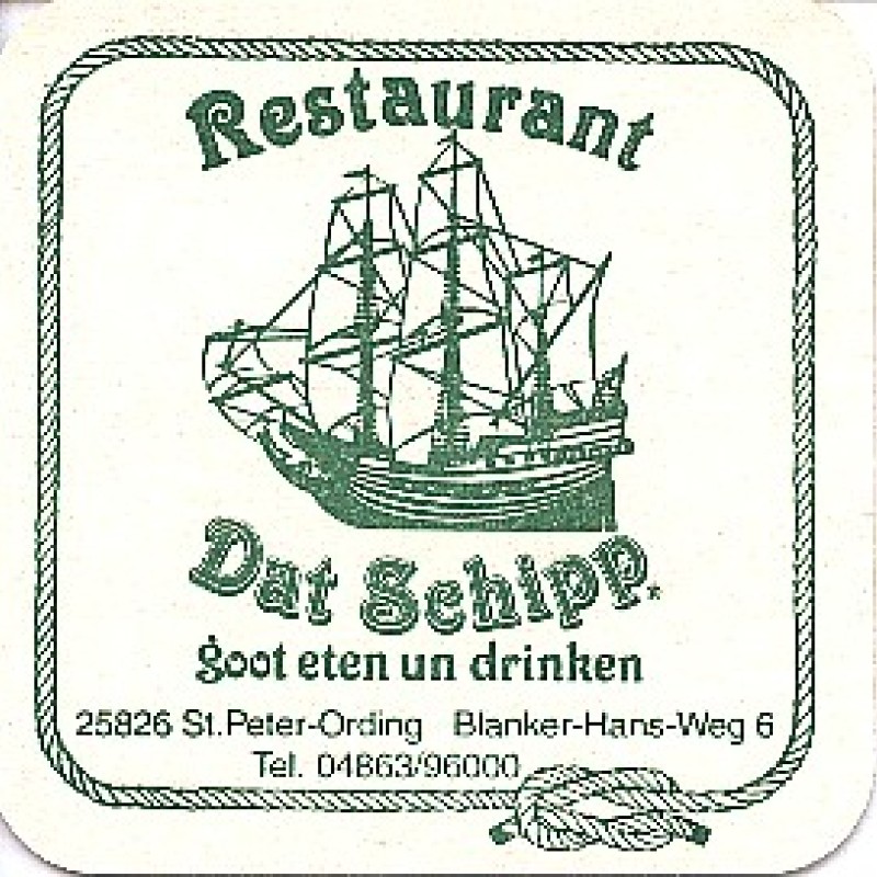 Bierdeckel (Dat Schipp)