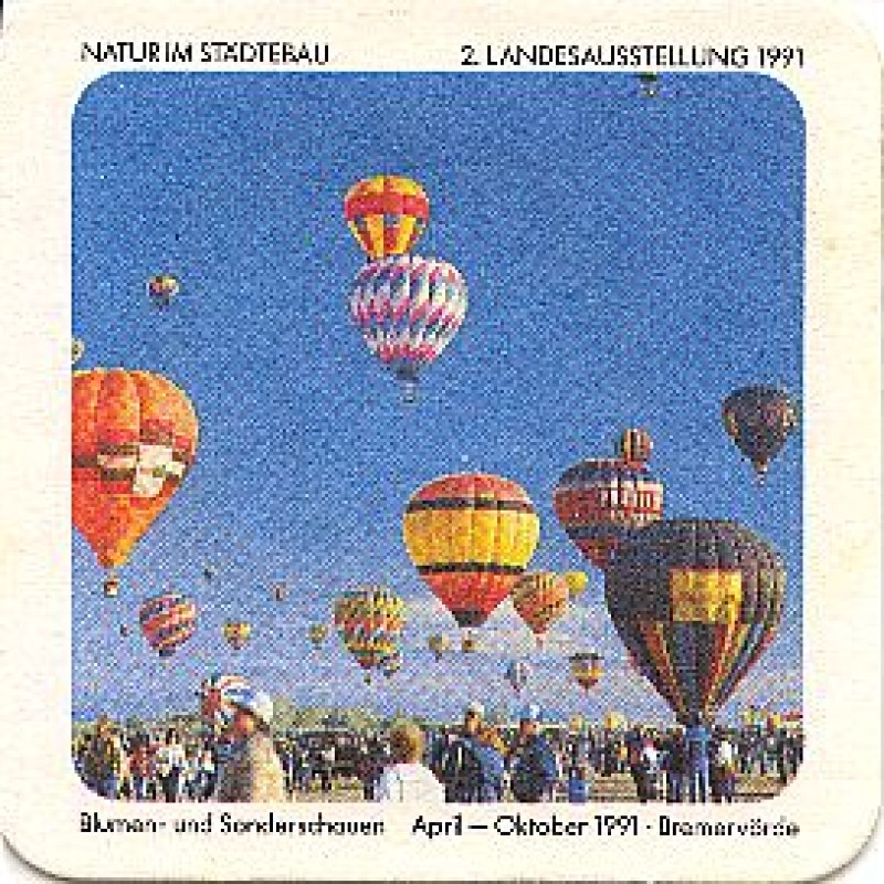 Bierdeckel (Landesausstellung Natur im St&auml;dtebau)