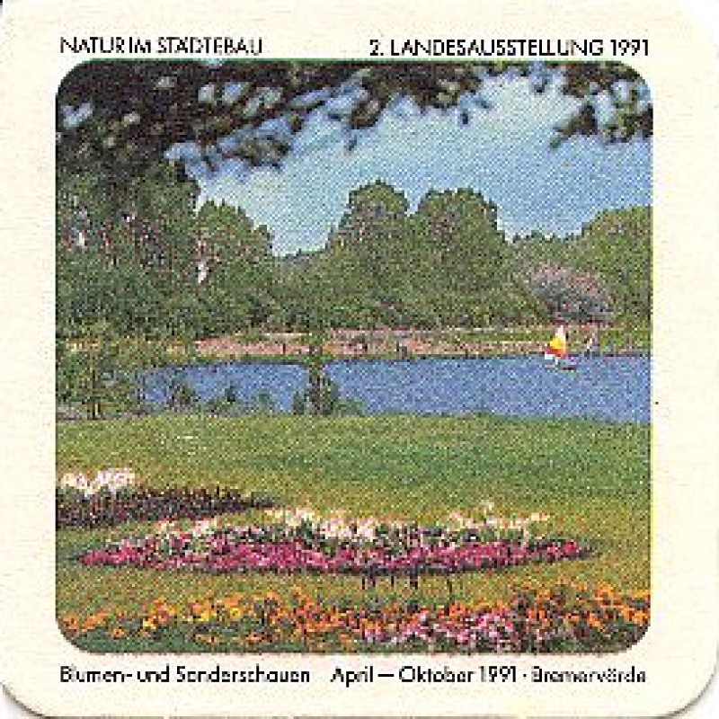Bierdeckel (Landesausstellung Natur im St&auml;dtebau)