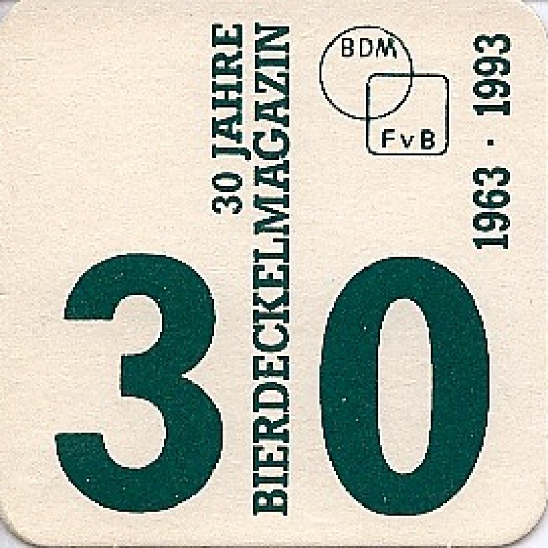 Bierdeckel (30 Jahre Bierdeckelmagazin)