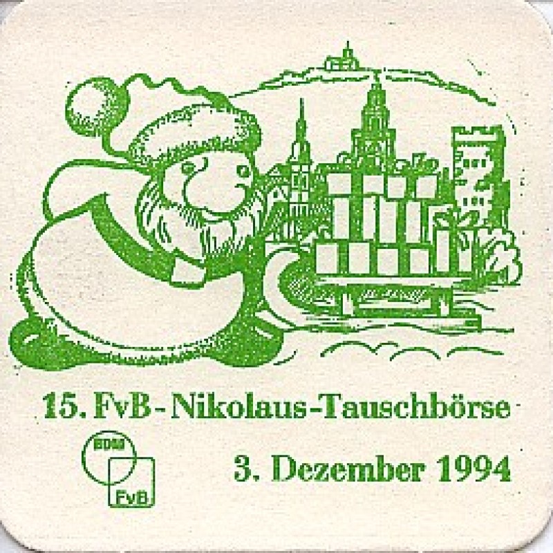 Bierdeckel (FvB-Nikolaus-Tauschb&ouml;rse)