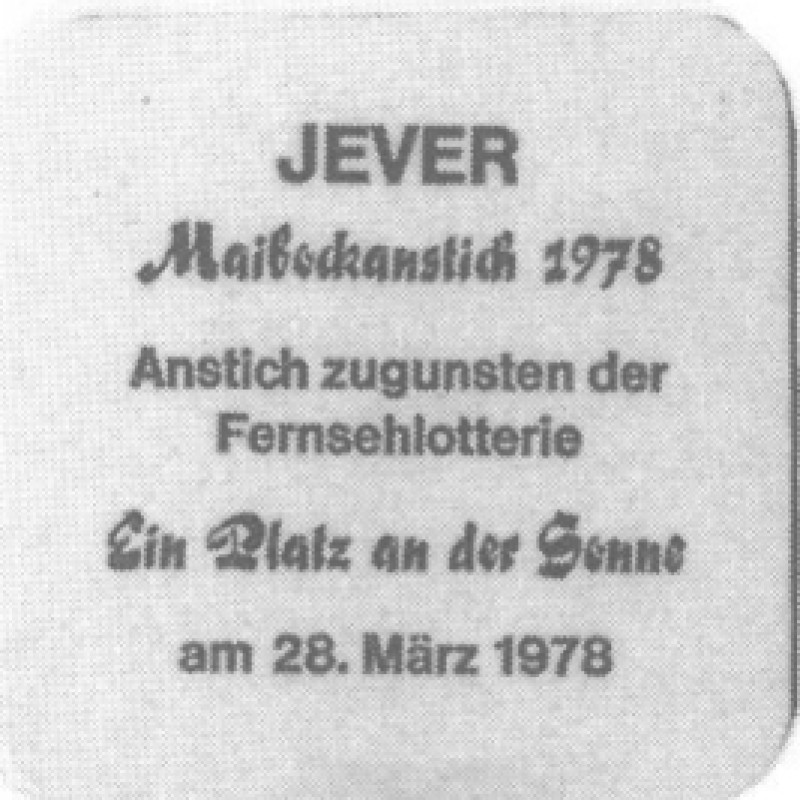 Bierdeckel (Maibock-Anstich)