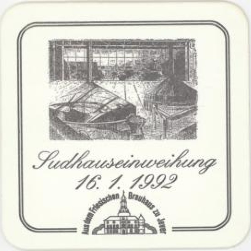 Bierdeckel (Einweihung Sudhaus)