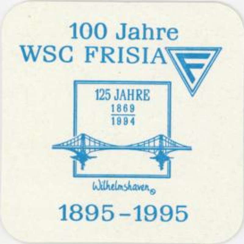Bierdeckel (100 Jahre WSC Frisia)