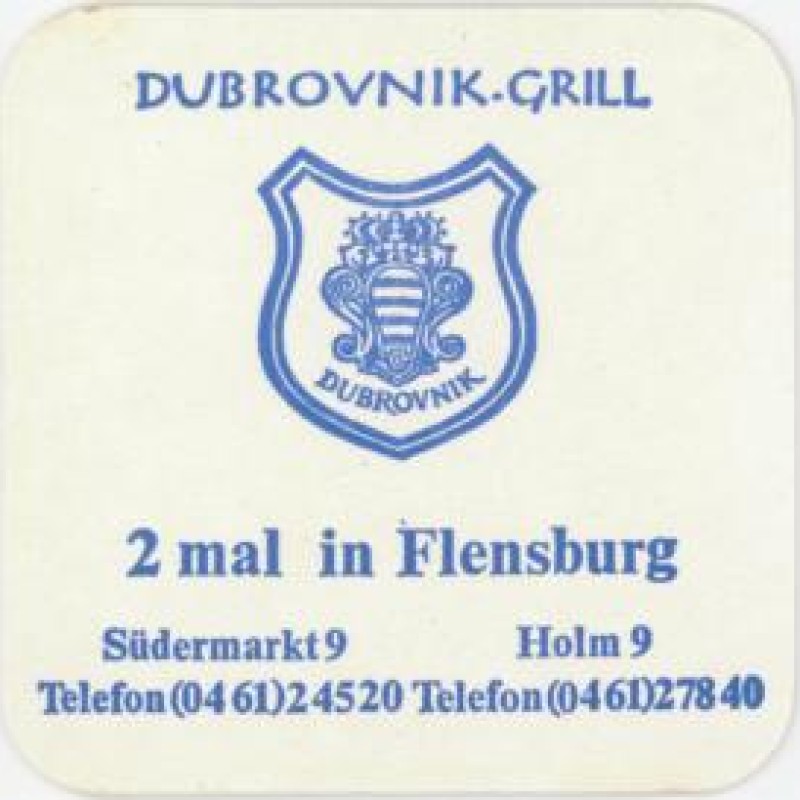 Bierdeckel (Dubrovnik-Grill)