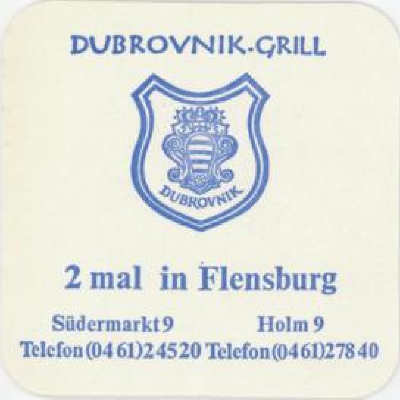 Bierdeckel (Dubrovnik-Grill)