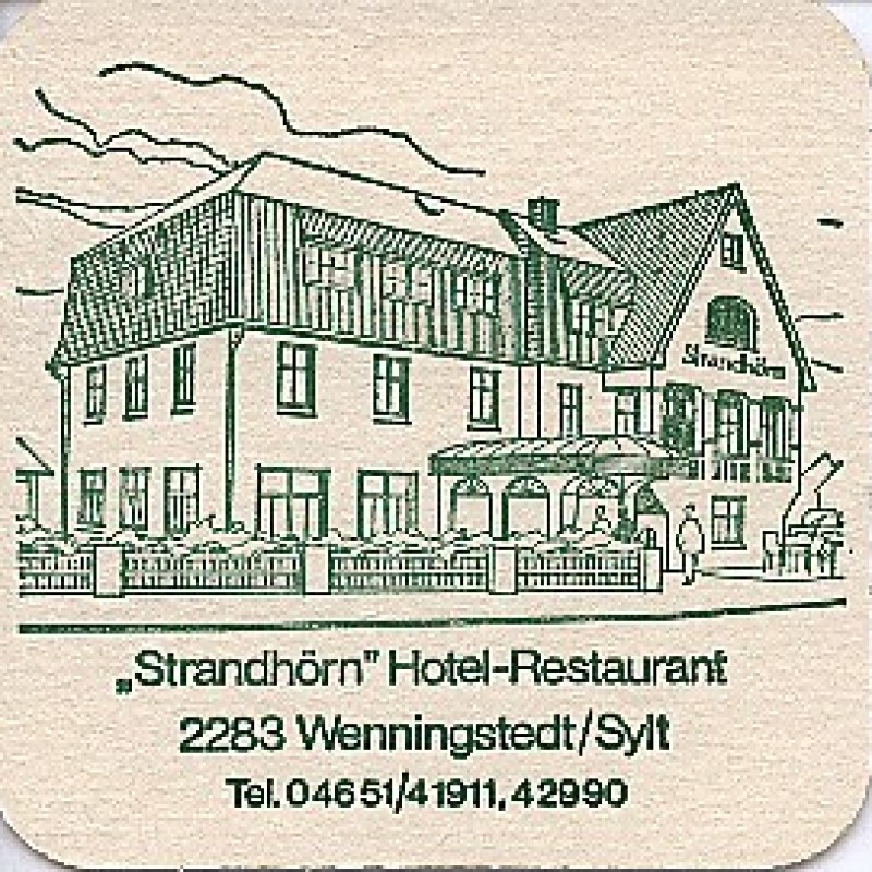 Bierdeckel (Strandh&ouml;rn)