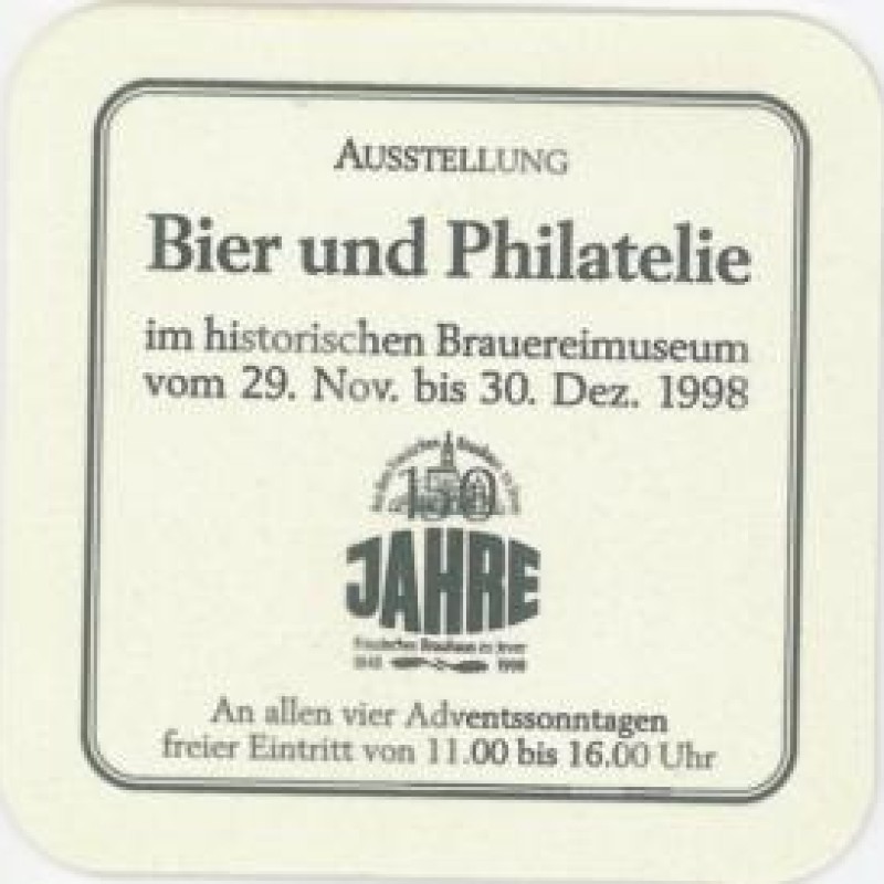 Bierdeckel (Ausstellung Bier und Philatelie)
