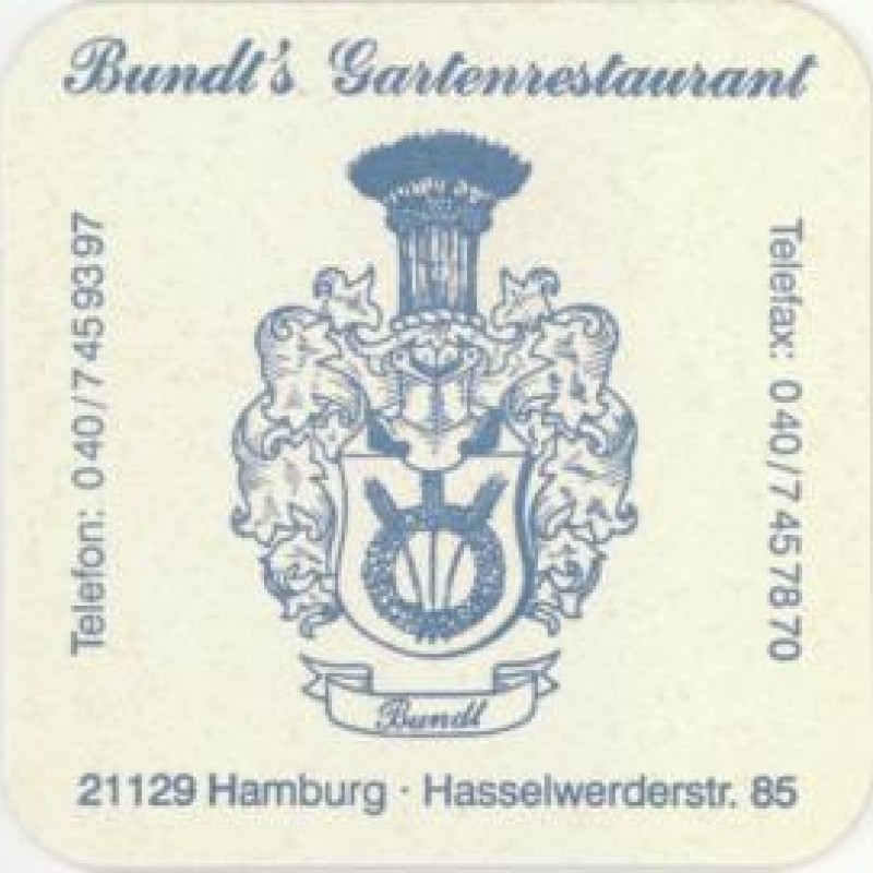 Bierdeckel (Bundt's Gartenrestaurant)