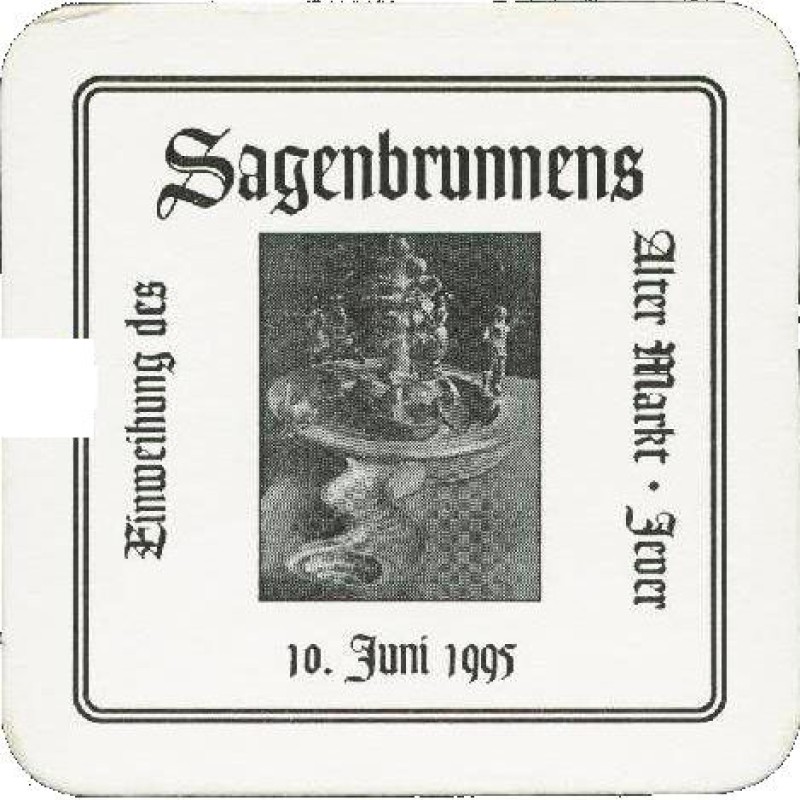 Bierdeckel (Einweihung Sagenbrunnen)