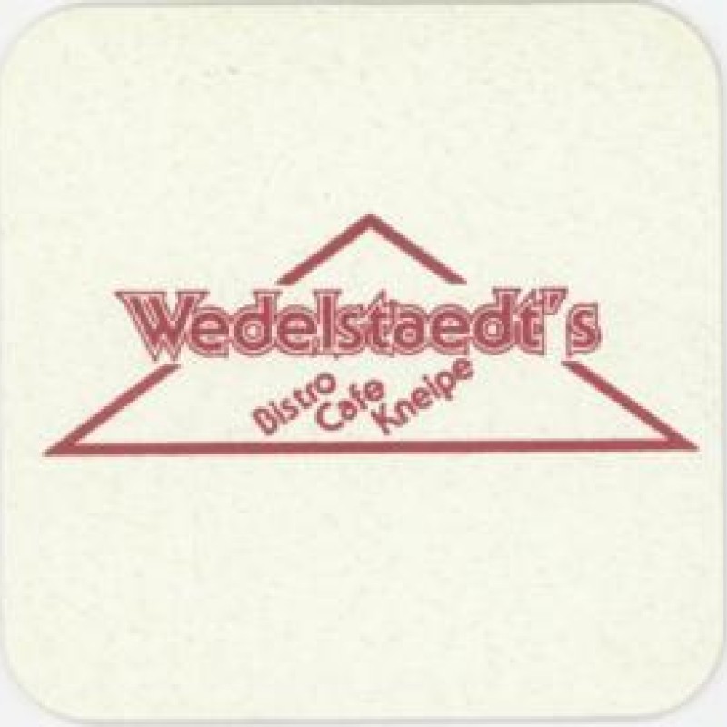 Bierdeckel (Wedelstaedt's)