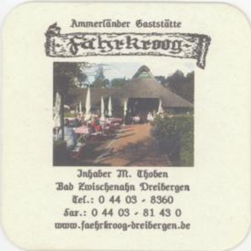 Bierdeckel (F&auml;hrkroog)