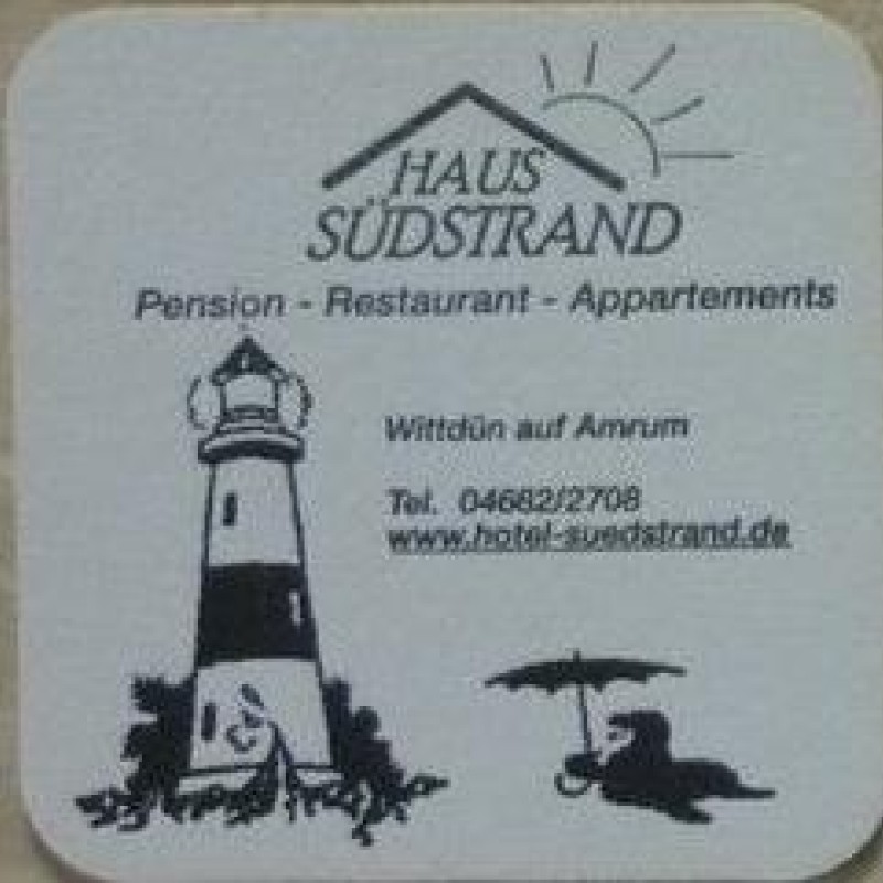 Bierdeckel (Haus S&uuml;dstrand)