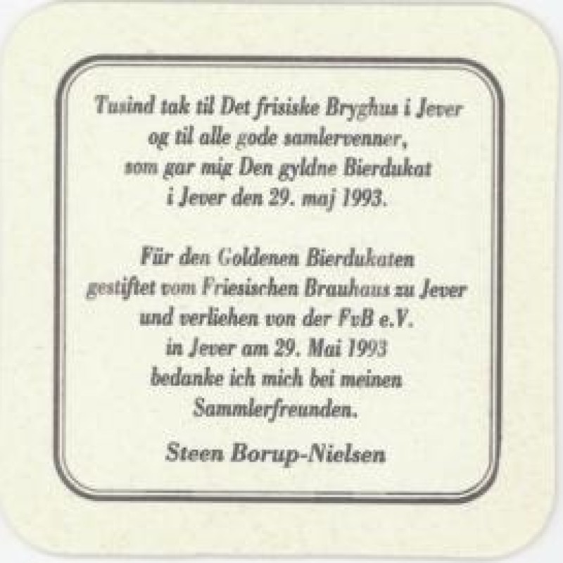 Bierdeckel (Verleihung des Goldenen Bierdukaten)