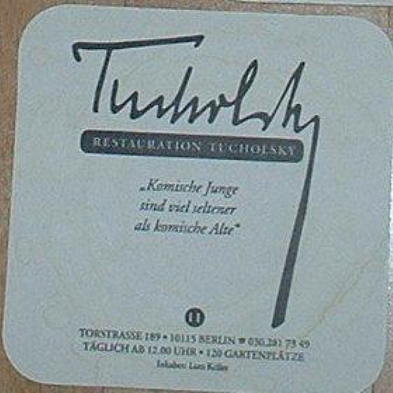 Bierdeckel (Tucholsky)