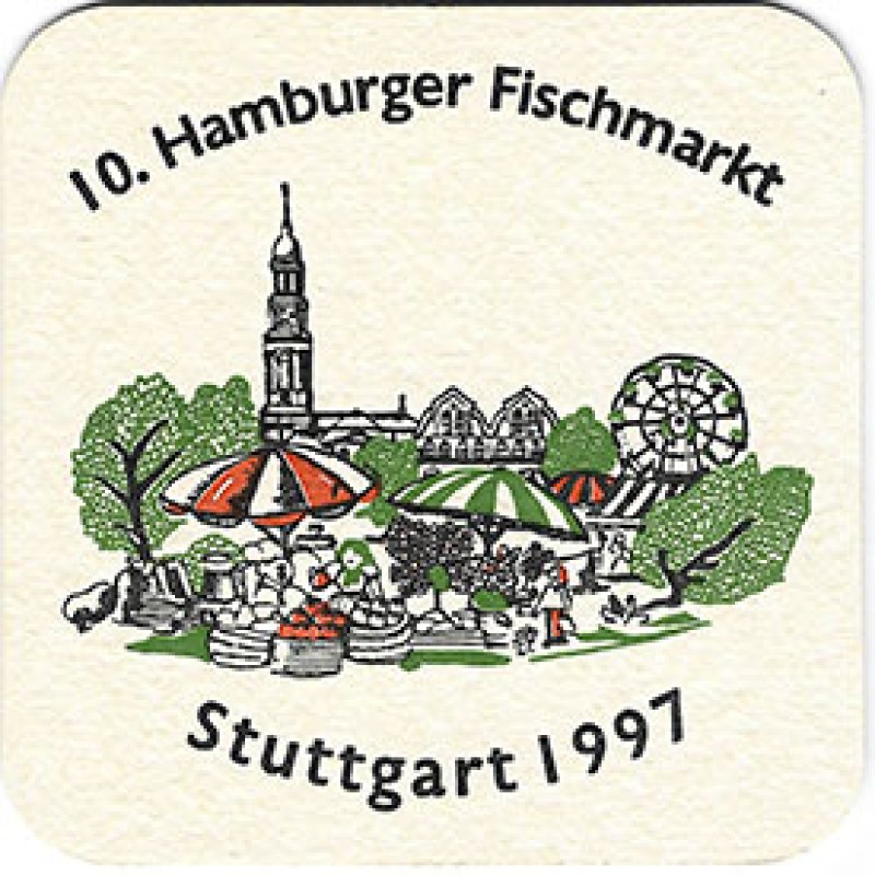 Bierdeckel (Hamburger Fischmarkt)