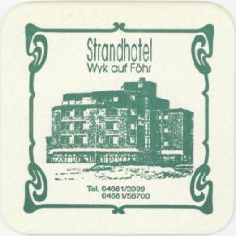 Bierdeckel (Strand-Hotel)