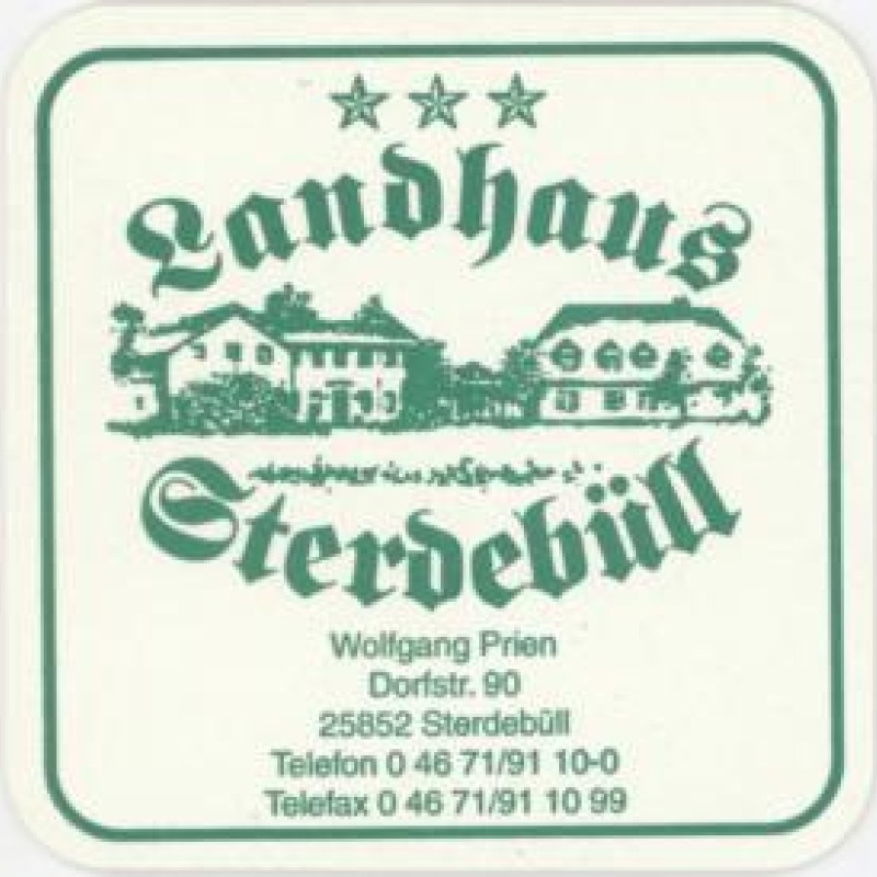 Bierdeckel (Landhaus Sterdeb&uuml;ll)