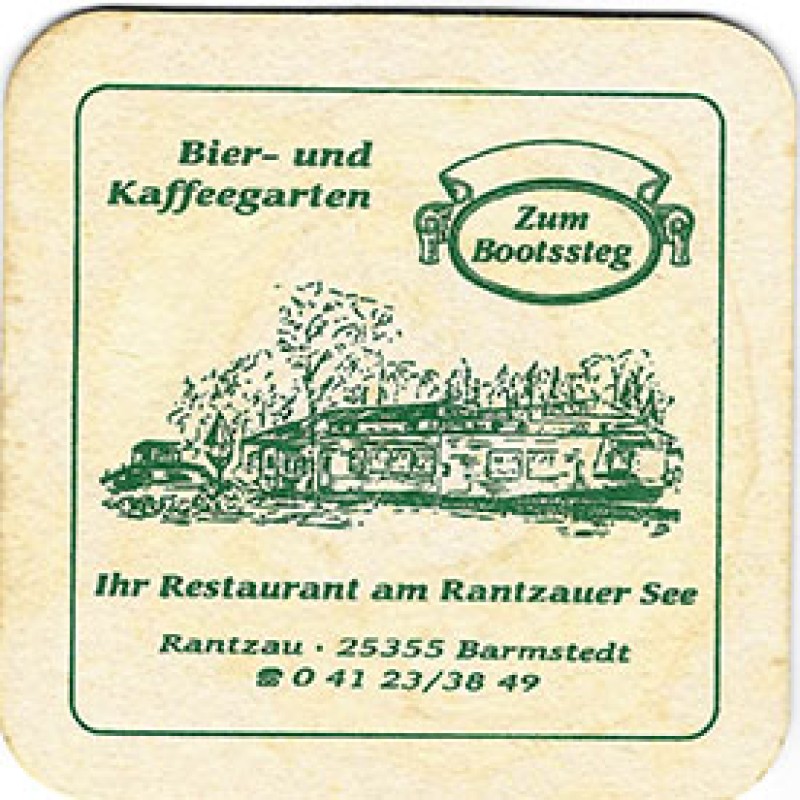 Bierdeckel (Zum Bootssteg)