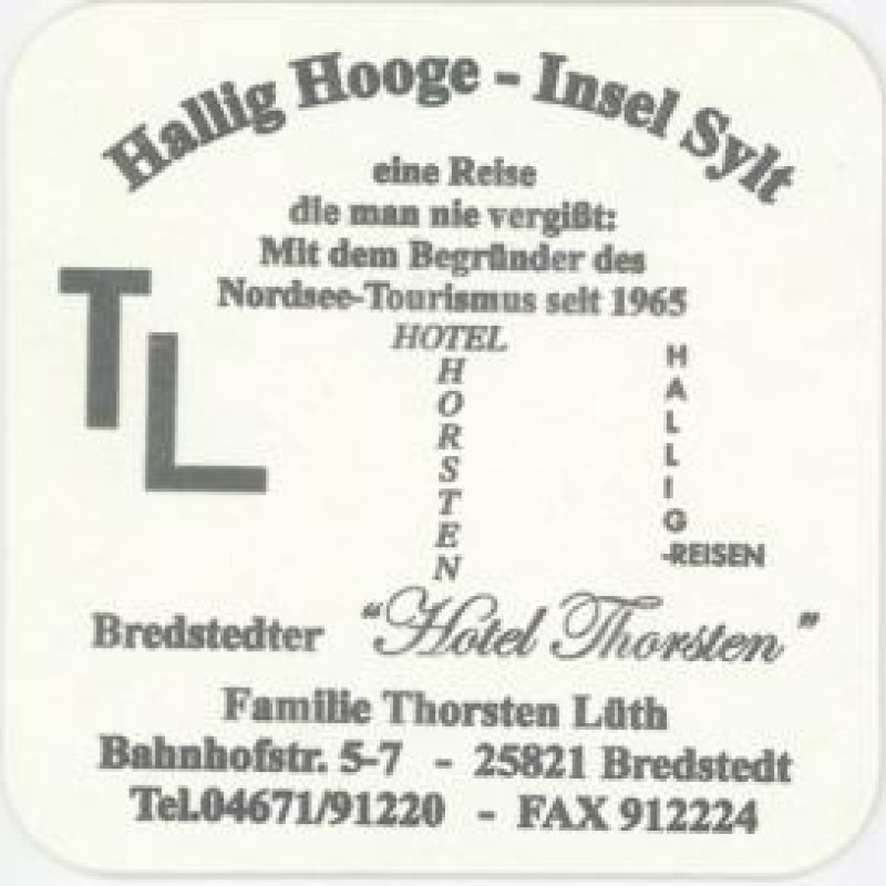 Bierdeckel (Hotel Thorsten)