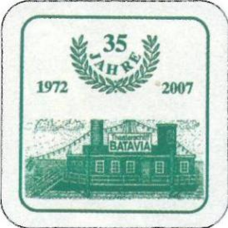 Bierdeckel (35 Jahre Theaterschiff Batavia)