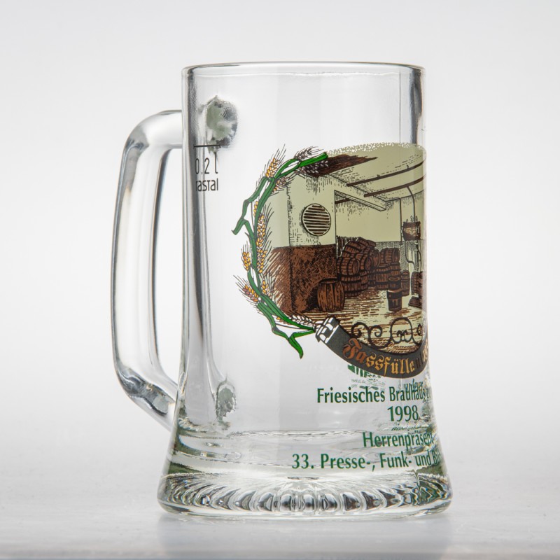 Glas (0,20l 150 Jahre Friesisches Brauhaus zu Jever)