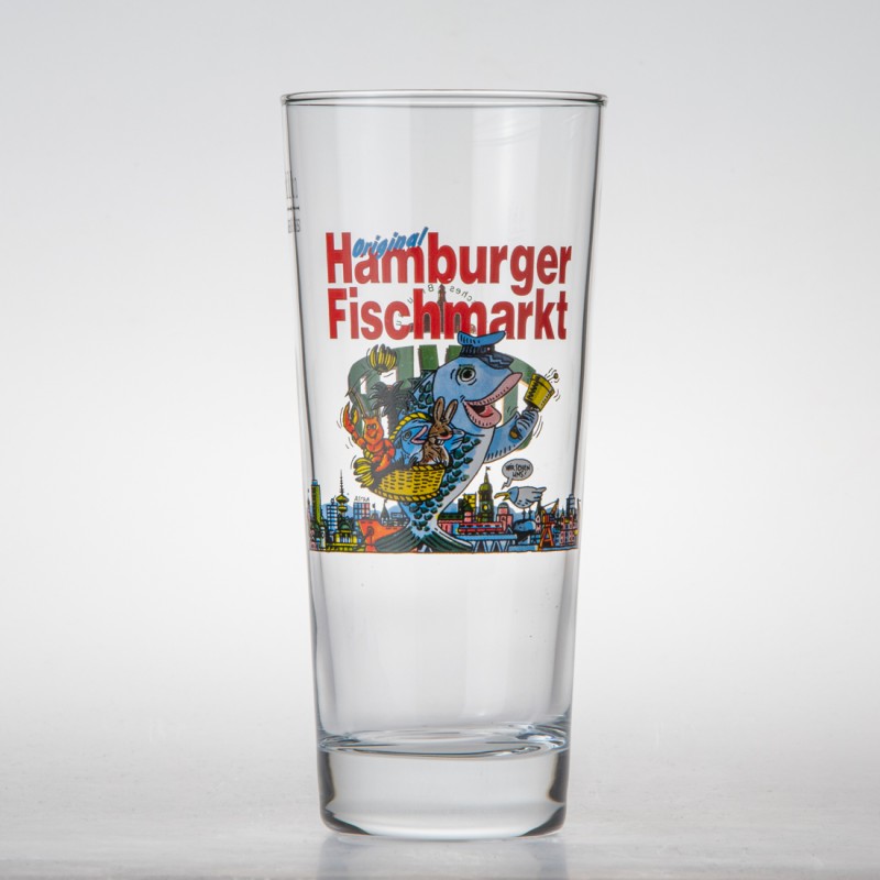 Glas (0,30l Hamburger Fischmarkt)