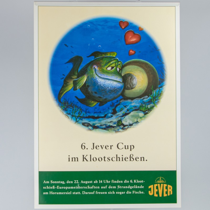 Plakat (Jever Cup im Klootschie&szlig;en)