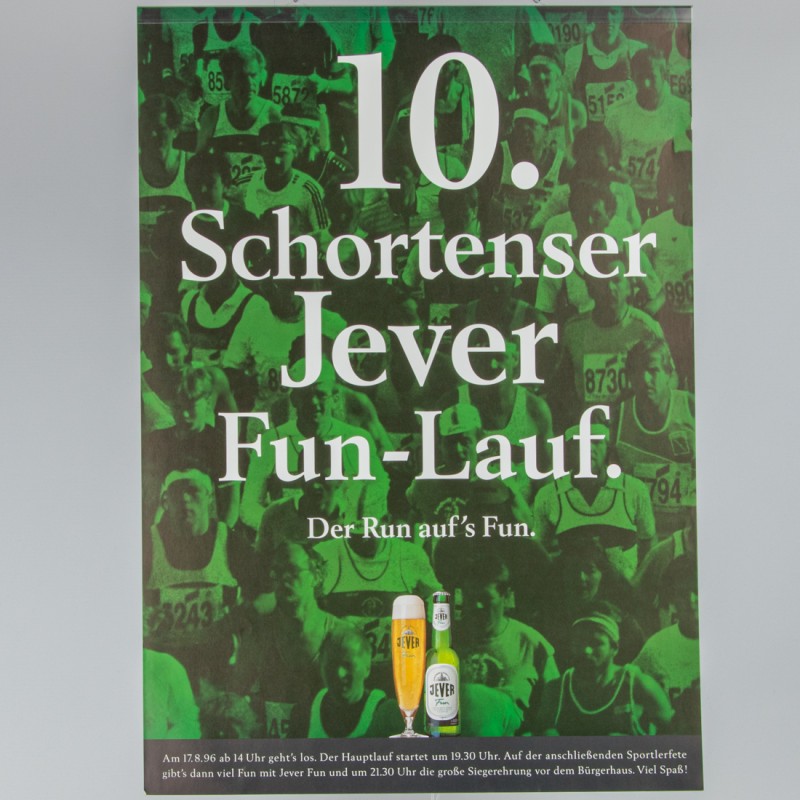 Plakat (Jever-Fun-Lauf)