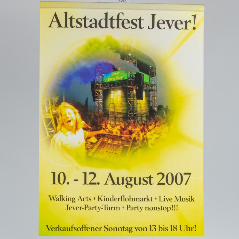 Plakat (Altstadtfest Jever)