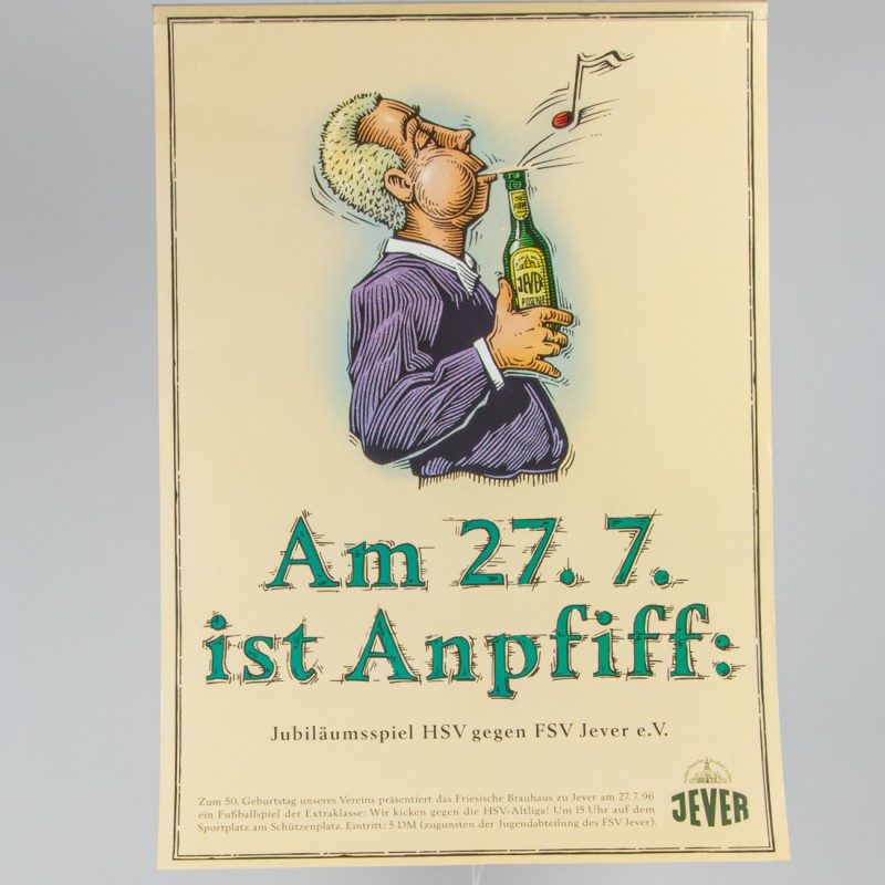 Plakat (50 Jahre FSV Jever)