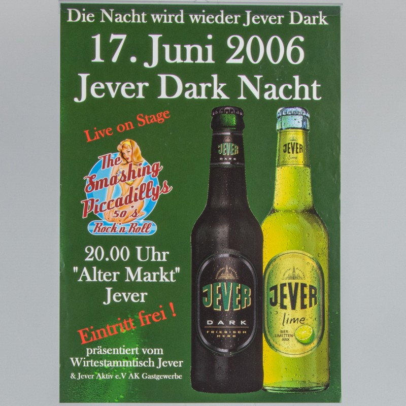 Plakat (Jever Dark Nacht)