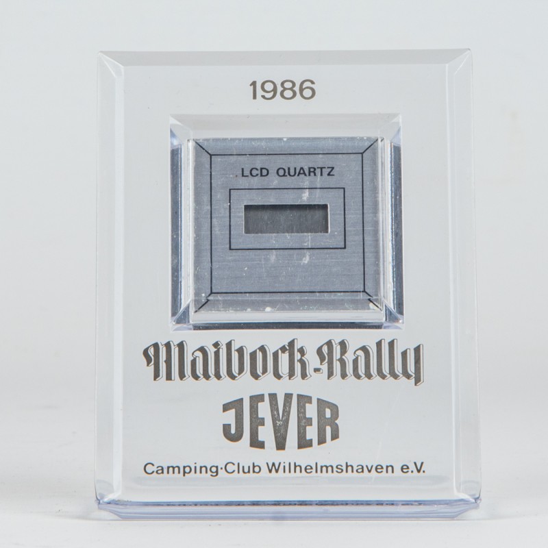 Tischuhr (Maibock-Rally)