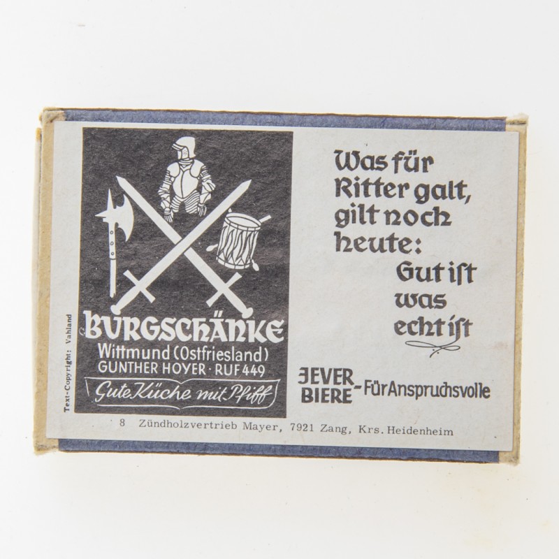 Streichh&ouml;lzer (Burgsch&auml;nke)